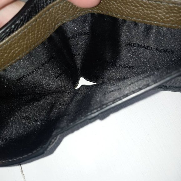 MICHAEL KORS MEN'S Cooper Pebbled Leather Billfold Wallet New - Picture 8 of 12